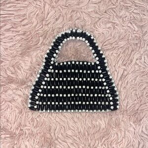 Urban Outfitters Wooden Beaded Bag